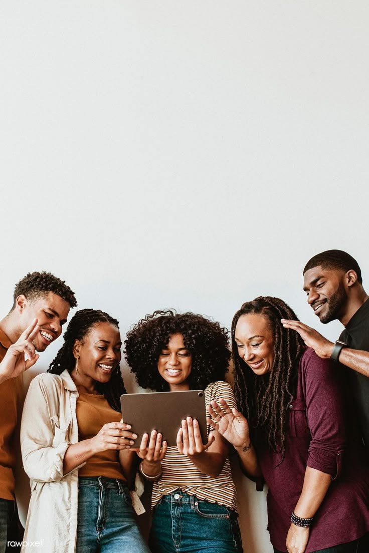Black people having a video call via a digital tablet _ premium image by rawpixel_com _ McKinsey #picture #photography #inspiration #photo #art